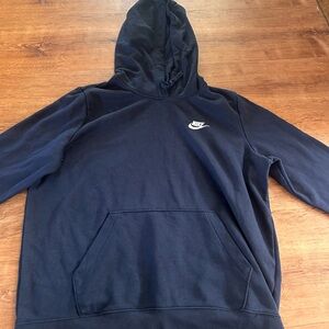 Nike Men's Navy Hoodie Sweater